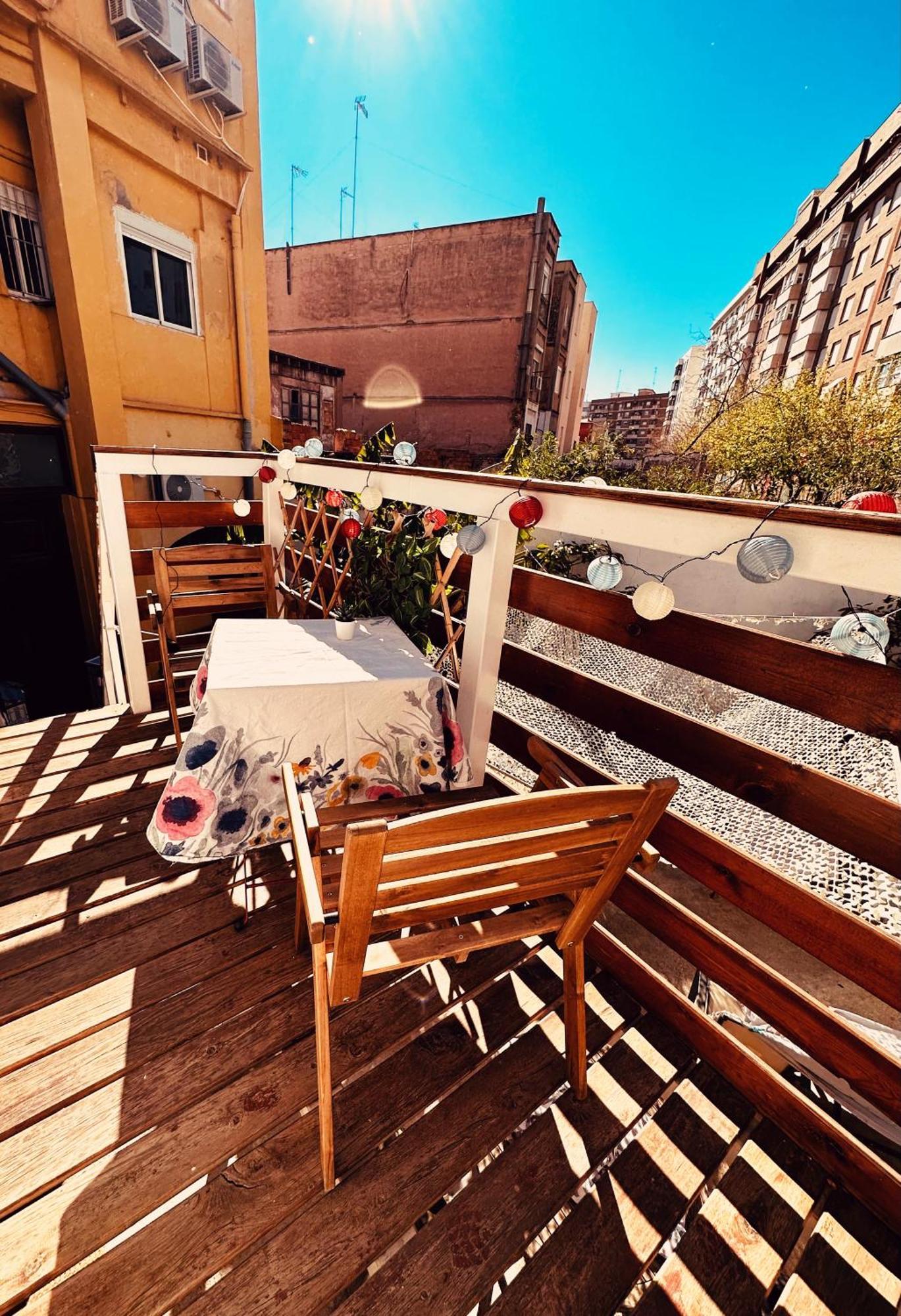 Precioso Apartamento Con A/A En Ruzafa Con Terracita Privada Y Acceso A Un Jardin, Para 2-3 Personas Valencia Exteriör bild